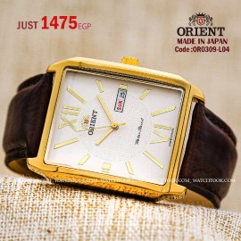 Orient quartz 1y warranty code or0309-L04