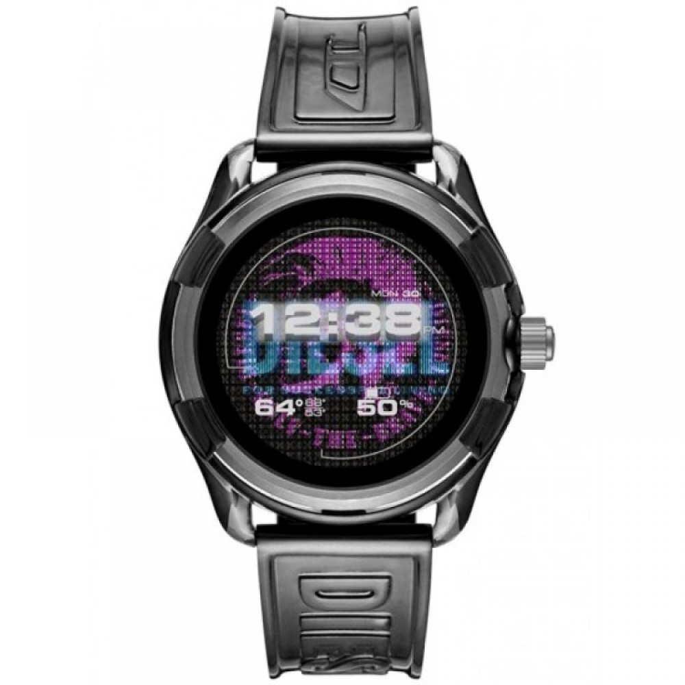 Diesel Smartwatch-Red Silicone - DZT2018