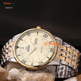 Orient for men steel Gold * Silver plated code OR0019