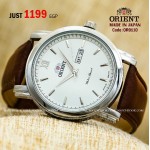 Orient quartz 1y warranty code or0110