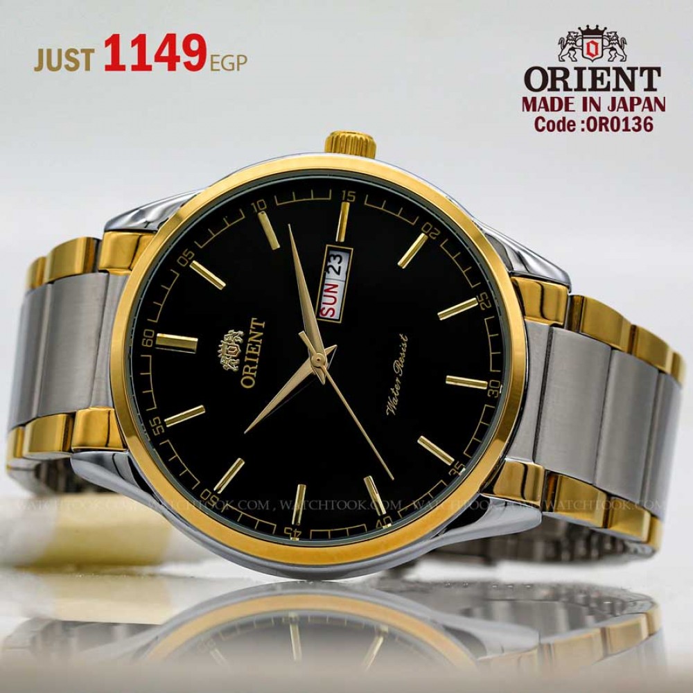 Orient quartz 1y warranty code or0136