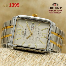 Orient quartz 1y warranty code OR0157