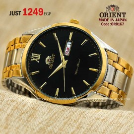 Orient quartz 1y warranty code OR0167