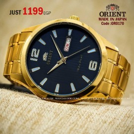 Orient quartz 1y warranty code or0170