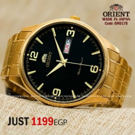Orient quartz 1y warranty code OR0178