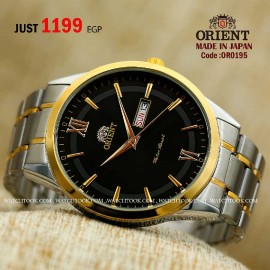 Orient quartz 1y warranty code or0195