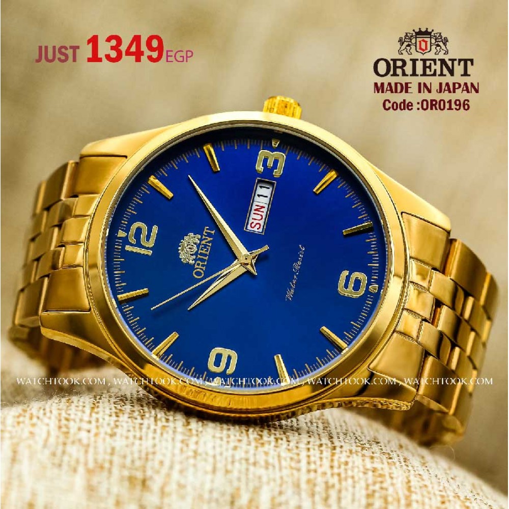 Orient quartz 1y warranty code or0196