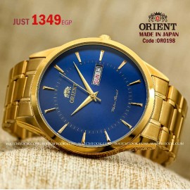 Orient quartz 1y warranty code or0198