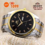 Orient quartz 1y warranty code or0229