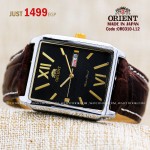 Orient quartz 1y warranty code or0310-L12