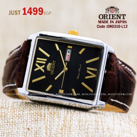 Orient quartz 1y warranty code or0310-L12