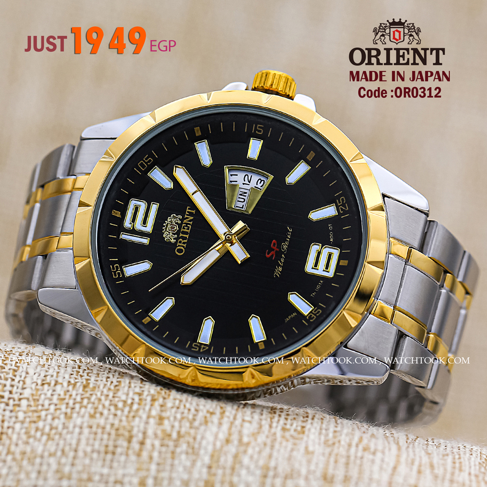 Orient quartz 1y warranty code or0312