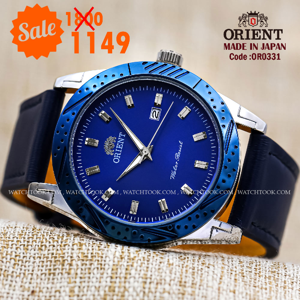 Orient quartz 1y warranty code or0331