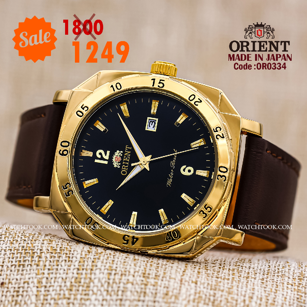 Orient quartz 1y warranty code or0334