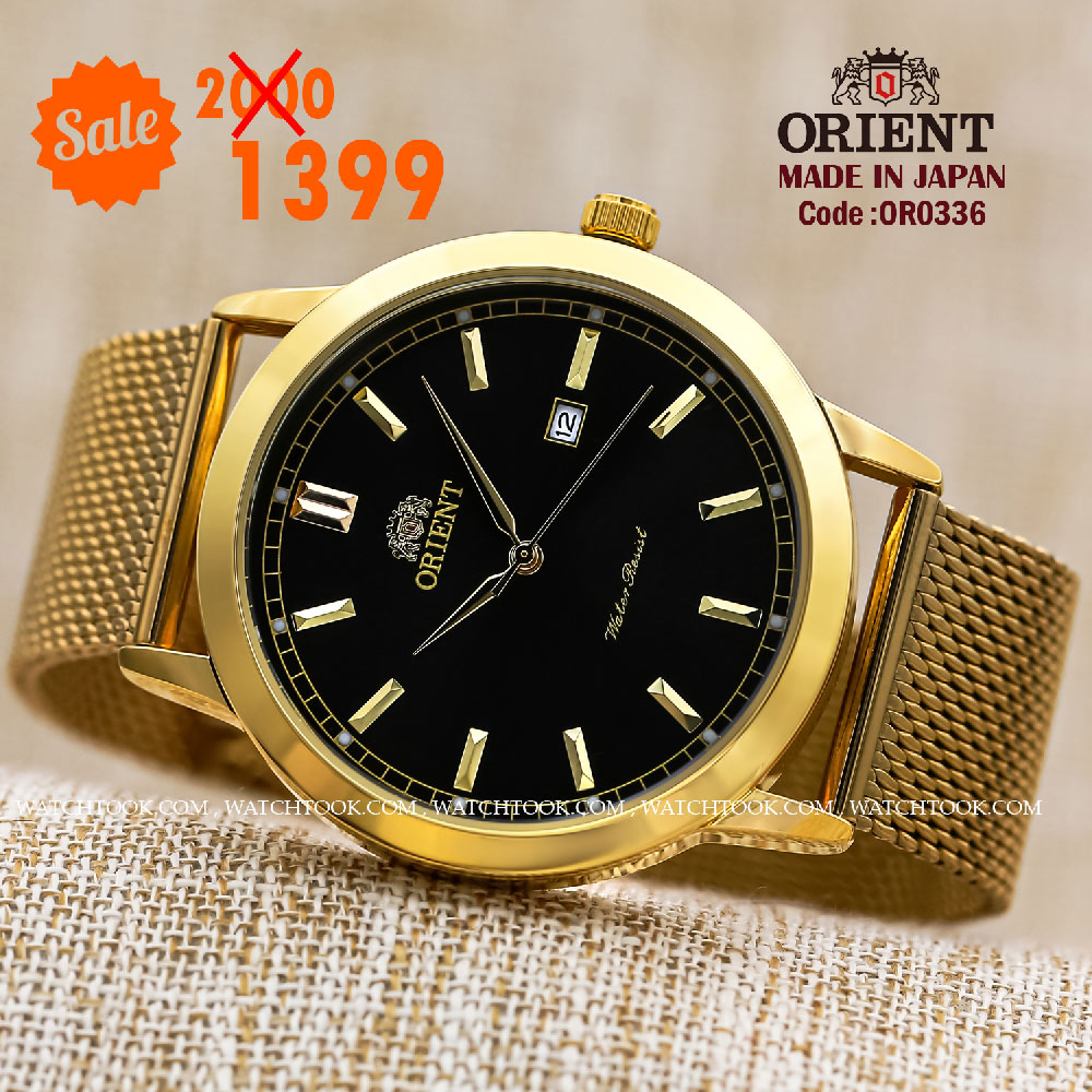 Orient quartz 1y warranty code or0336