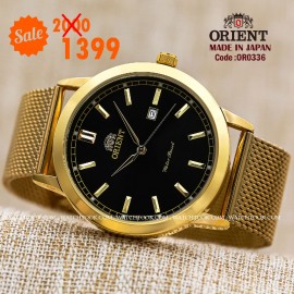 Orient quartz 1y warranty code or0336