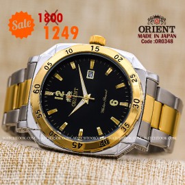 Orient quartz 1y warranty code OR0348