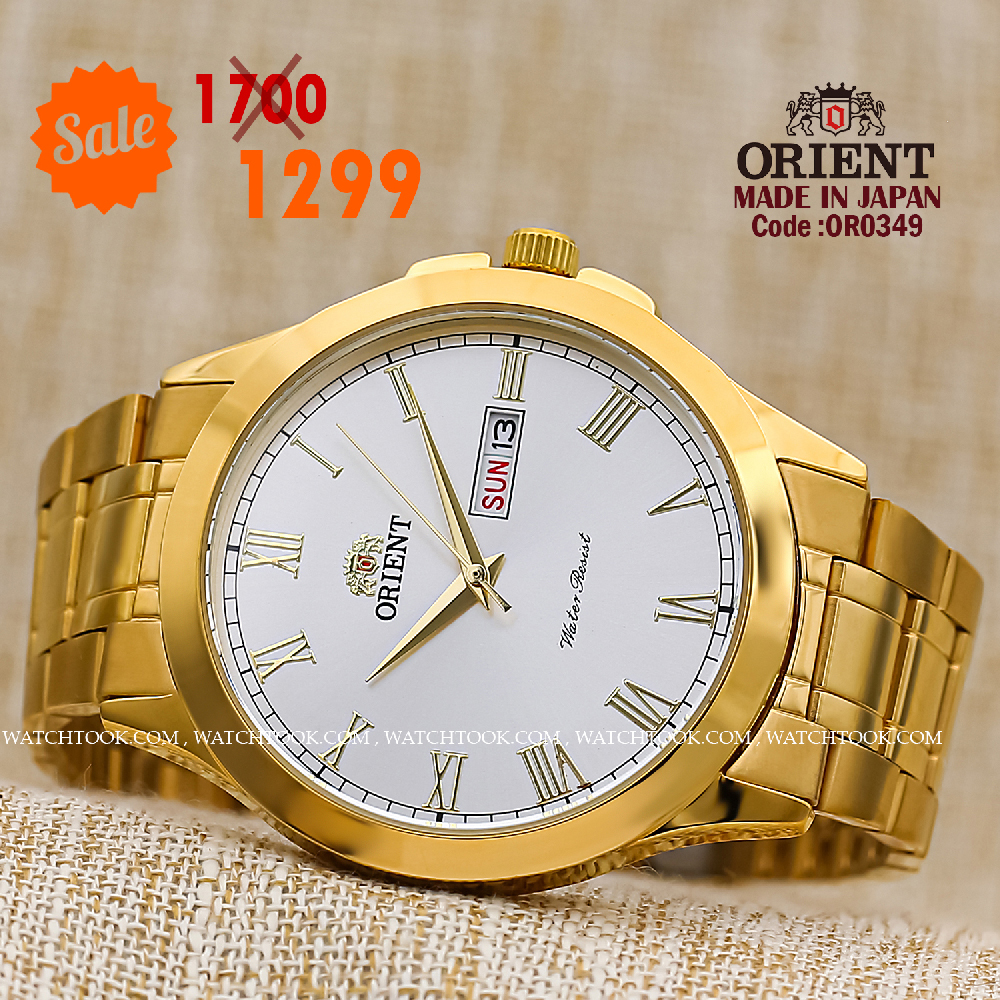 Orient quartz 1y warranty code OR0349