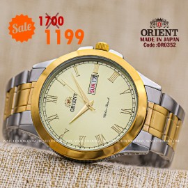 Orient quartz 1y warranty code OR0352
