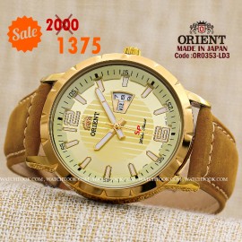 Orient quartz 1y warranty code OR0353-LD3