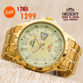 Orient quartz 1y warranty code OR0353