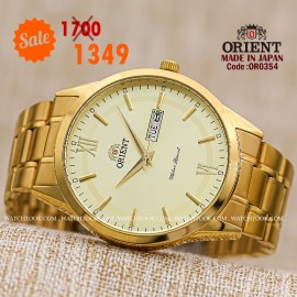 Orient quartz 1y warranty code OR0354