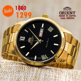 Orient quartz 1y warranty code OR0355