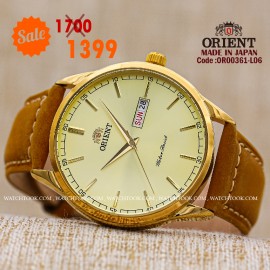 Orient quartz 1y warranty code OR0361-L06
