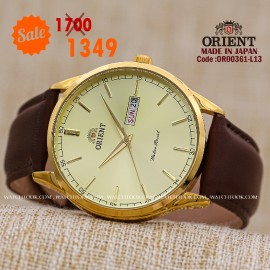 Orient quartz 1y warranty code OR0361-L13