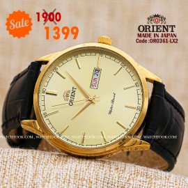 Orient quartz 1y warranty code OR0361-LX2