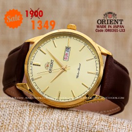 Orient quartz 1y warranty code OR0361-LX3