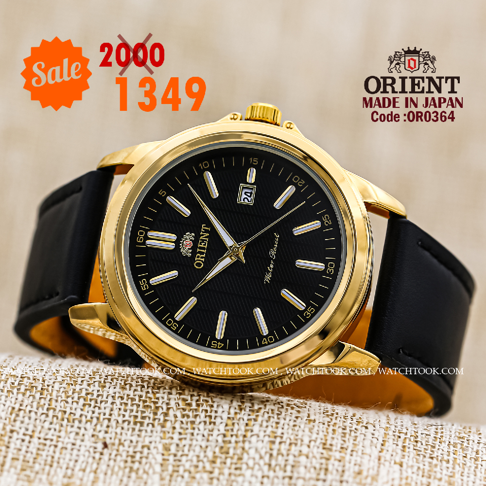 Orient quartz 1y warranty code or0364