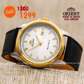 Orient quartz 1y warranty code  or0365