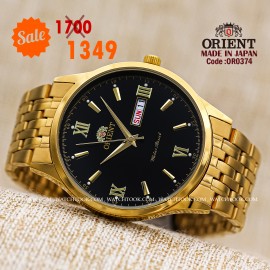 Orient quartz 1y warranty code or0374
