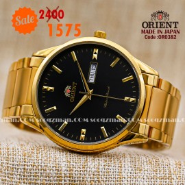 Orient quartz 1y warranty code or0382