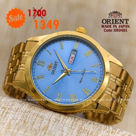 Orient quartz 1y warranty code or0401