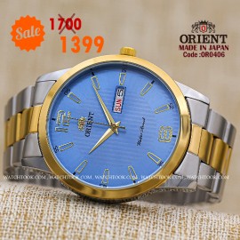 Orient quartz 1y warranty code  or0406