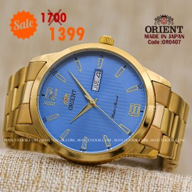 Orient quartz 1y warranty code OR0407