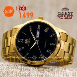 Orient quartz 1y warranty code or0408