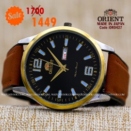 Orient quartz 1y warranty code or0427