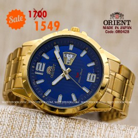 Orient quartz 1y warranty code or0428