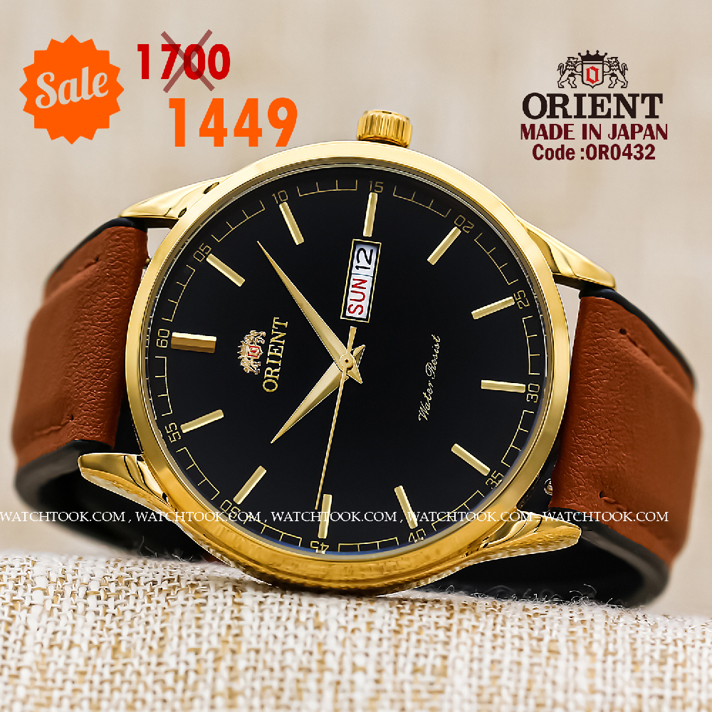 Orient quartz 1y warranty code  or0432