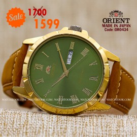 Orient quartz 1y warranty code or0434