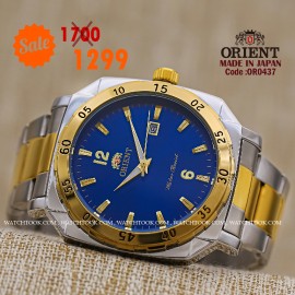 Orient quartz 1y warranty code or0437