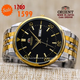 Orient quartz 1y warranty code or0440