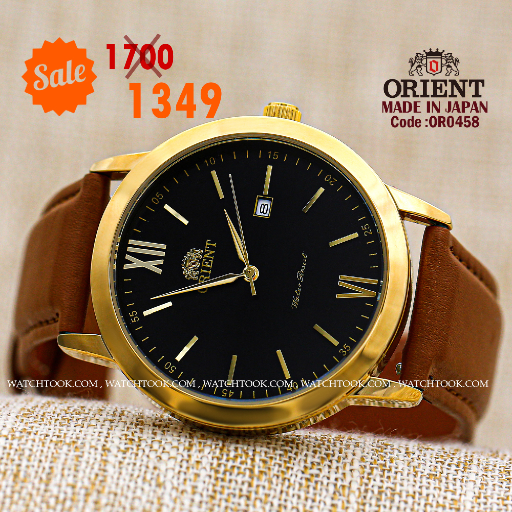 Orient quartz 1y warranty code or0458