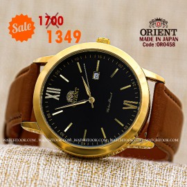 Orient quartz 1y warranty code or0458