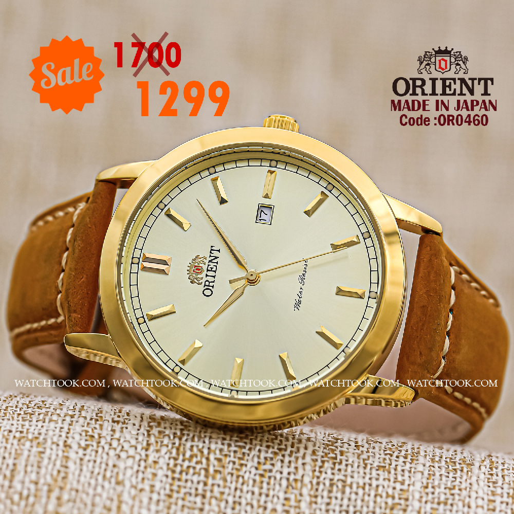 Orient quartz 1y warranty code OR0460