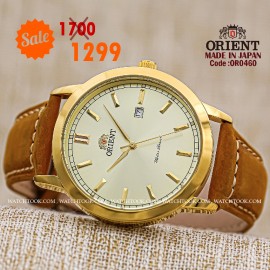 Orient quartz 1y warranty code OR0460