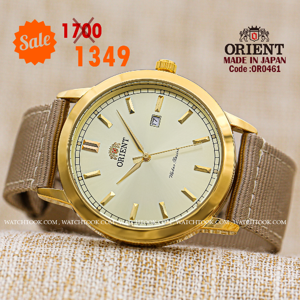 Orient quartz 1y warranty code OR0461